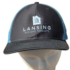 Gray & Blue Men's Hat